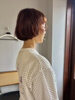ノディス(NODISS)&nbsp;前上がりボブ×秋カラー