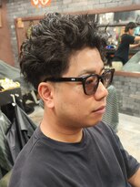 フォーコーナーズカットショップスリーセント 栄(FourCornersCutShop 3/cent) 仏陀パーマ/ブッダパーマ/スパイキーショート