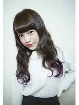 サロンドミルク 原宿(salon de MiLK) 【salon de MiLK原宿】ダークアッシュ×グラデーションカラー