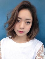 クーエフー(coo et fuu)&nbsp;【coo et fuu表参道】かきあげバングのふわふわロブ♪藤沢