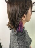 耳にかけると出てくるインナーユニコーン☆