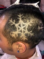 トリックストア(TRICK STORE)&nbsp;雪の結晶　バリカンアート