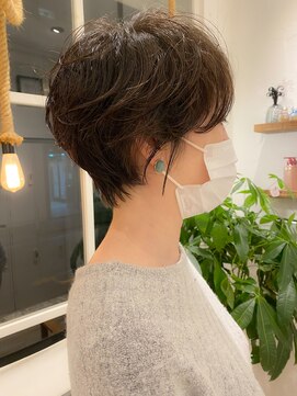 アデプト 綾瀬店(adept) ショートパーマ◎時短ショートヘア【綾瀬/北千住/亀有】