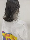 #インナーカラー シルバー