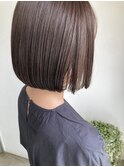ボブ　美髪縮毛矯正　ストレートパーマ　髪質改善トリートメント