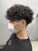 リット×ベリエ(Lit.×belier)&nbsp;ツーブロック/メンズマッシュ/波巻きスパイラルパーマ