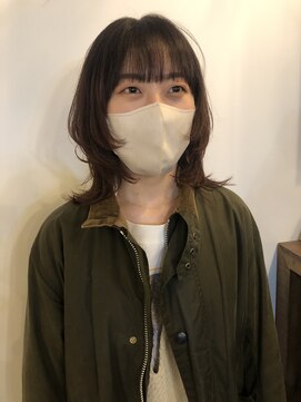 ロティー(loty) 【hono】ミディアムウルフカット