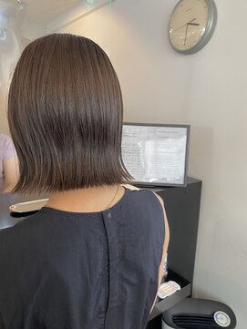 ブラウン (BROWN) 【お洒落プツっとロブ】