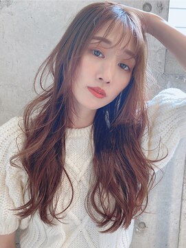 ルービック 京橋(Rubik's) 韓国くびれヘア/透明感オリーブグレージュ