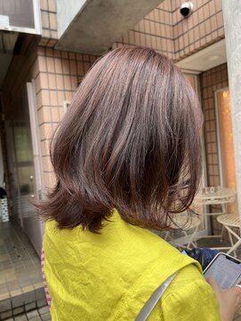 ウアココ(uakoko) 【髪質改善カラー】コラーゲンカラーでピレンジブラウン
