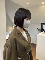 トレス(TRESS)&nbsp;切りっぱなしボブ　レイヤーボブ　ぱっつんボブ