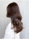 まろベージュロング_チェリーブラウンフェミニン_ba376724