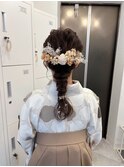 【votan hakata 柿本真優】卒業式着付けヘアセット