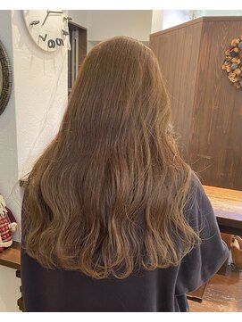 ウッディ ブラウン ミルクティーベージュ