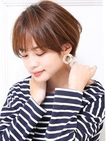 クラッチ 博多(CLUTCH)&nbsp;大人可愛い小顔美髪ツヤ髪大人ショートボブレイヤーカットA9