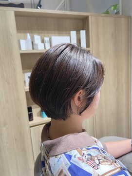 テラスヘアヴィラ 新潟駅南(TERRACEhairVilla) 【艶髪】くびれ上品ショートヘア