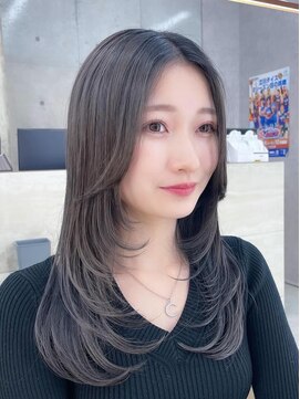 ロンドホットリップ 立川(Lond hot lip) 韓国レイヤー/韓国風/顔周り/髪質改善/黒髪/ブリーチなし 立川