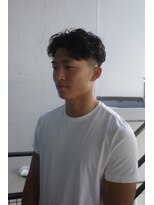 スレイ 西宮(SLAY)&nbsp;波巻きハイライトアップバングツーブロックマッシュ