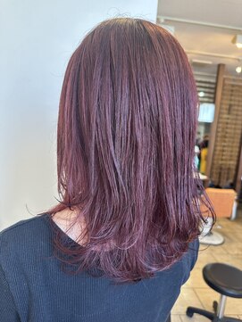 エイジア(asia) ベリーレッド×レイヤースタイル