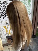 市販黒染めからのハイトーン!