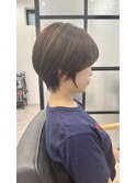 ショート　ボブ　髪質改善　白髪ぼかし　縮毛矯正