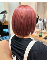 トリート 市川店(TREAT)&nbsp;コーラルピンク×ダブルカラー