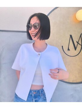 マル ニシノミヤ(MAR.co) フェザーボブ