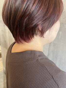 アーチ ブランチ 岡山北長瀬店(ARCH) インナーカラー／ショートへア