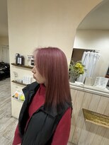 コンフィー(comfy)&nbsp;『SHOKI』　ブリーチあり　暖色系カラー裾カラー