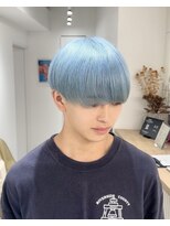 メンズペレ 渋谷(MEN'S PELE)&nbsp;ニュアンスパーマ/韓国マッシュ/スパイキーショート/渋谷