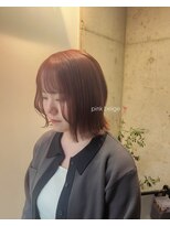 キャンバスアニュー 川崎(canvas anew.) 柔らかピンクベージュ ミディアム/川崎/ハイトーン