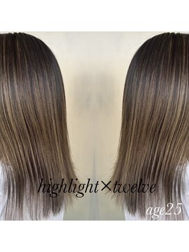 アンルーク ヘア(+1 unluke hair) [+1unluke]2026-SS/NEW-highlight×twelve