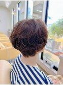 ショート　パーマ