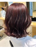 【Lei 林 碧】purple color×Bobhair