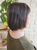 松本平太郎美容室 吉祥寺パートファイブ(PART5) 40代50代60代×ディスコネボブ×酸性ストレート×イノアカラー