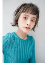 ギークス(GEEKS)&nbsp;【GEEKS渋谷】オン眉ボブ/アンブレラカラー/初ブリーチ/秋カラー