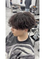 オム ブランシェ(HOMME BLANCHE’)&nbsp;【Ryo】シャドウフェザーパーマ