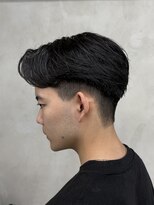 ニコ トウキョウ ロジック(nico TOKYO Logic)&nbsp;メンズセンターパート曲がる縮毛矯正アップバング