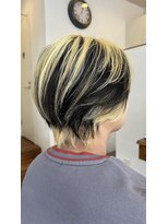 ザ カラー ラボ(THE COLOR LABO)&nbsp;子供　抜きっぱなしブロンド　アンブレラカラー