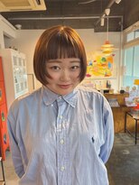 ファンファンバイルー 岐阜(fan fun by Rooo)&nbsp;ボブ顔まわりレイヤー
