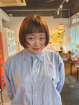 ボブ顔まわりレイヤー