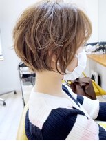 モリオ フロム ロンドン 成増店 【morio成増 セリザワ】ショートボブ ゆるめパーマ