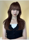 レイヤー/レイヤーカット/渋谷/ラベンダー/ブラウン