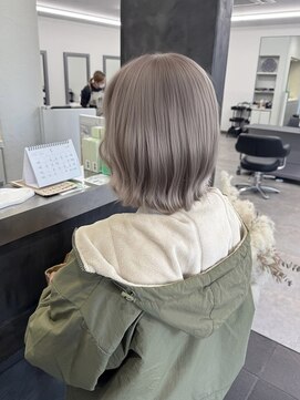 ガルボヘアー 桟橋店(garbo hair) ハイトーン大人可愛い20代30代40代