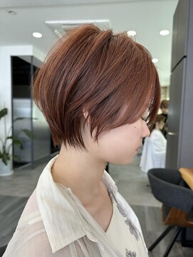 ビューエヒメ(VIEW EHIME) 20代30代40代小顔くすみベージュマッシュショート