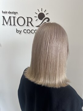 ミオール バイ ココ(MIOR by COCO) ミルクティーベージュ★