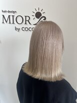 ミオール バイ ココ(MIOR by COCO) ミルクティーベージュ★