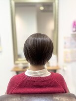ヘアー グリーン(hair green)&nbsp;首元すっきり上品シルエット大人ショートヘア