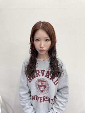 スワッグ(Swag) パーマ×オレンジブラウン