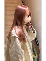 ダーツ(darts)&nbsp;柔らか艶感の韓国風ピンクベージュ◎